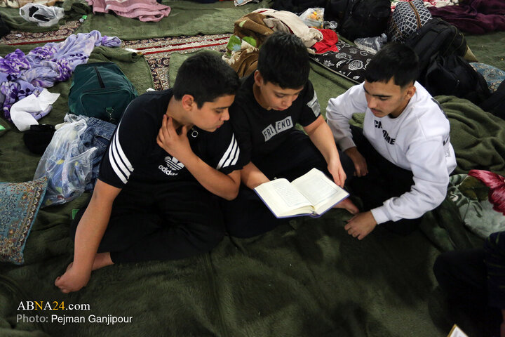 Photos: Spiritual Iʿtikaf Ceremony at "Sayyed Mosque" in Isfahan