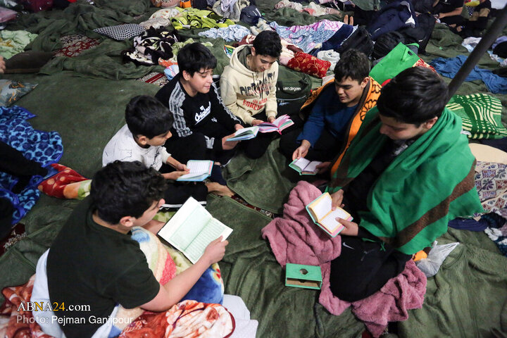 Photos: Spiritual Iʿtikaf Ceremony at "Sayyed Mosque" in Isfahan