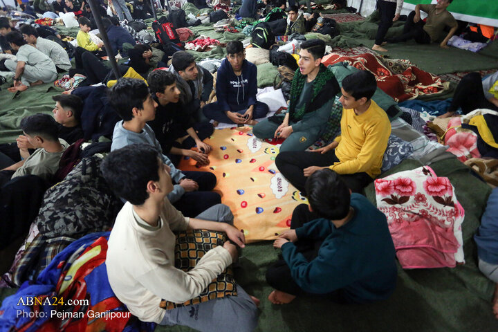 Photos: Spiritual Iʿtikaf Ceremony at "Sayyed Mosque" in Isfahan