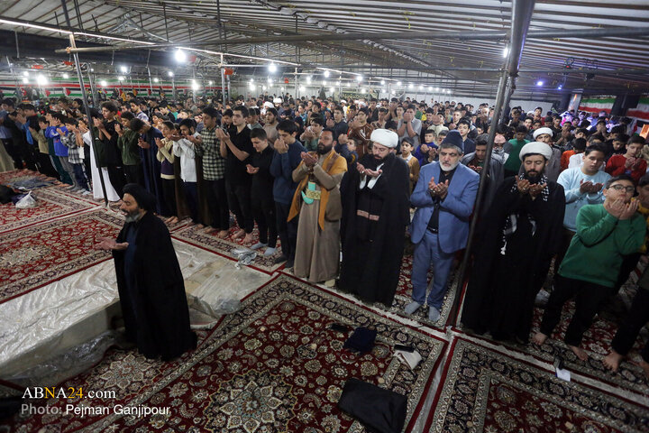 Photos: Spiritual Iʿtikaf Ceremony at "Sayyed Mosque" in Isfahan