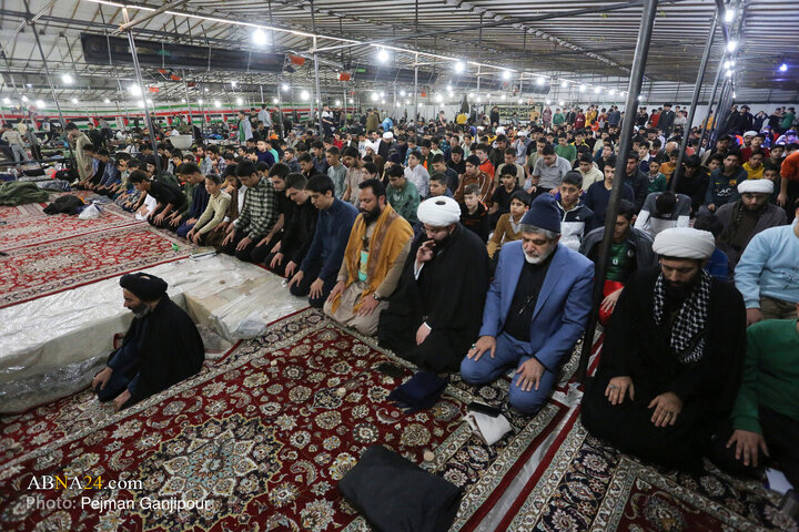 Photos: Spiritual Iʿtikaf Ceremony at "Sayyed Mosque" in Isfahan