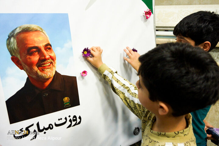 مراسم معنوی اعتکاف نونهالان رضوی در رشت