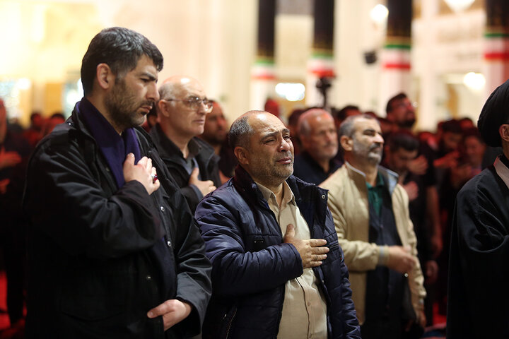 Photos: Hazrat Zainab mourning ceremony held at Lady Fatima Masoumeh shrine in Qom