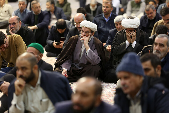 Photos: Hazrat Zainab mourning ceremony held at Lady Fatima Masoumeh shrine in Qom