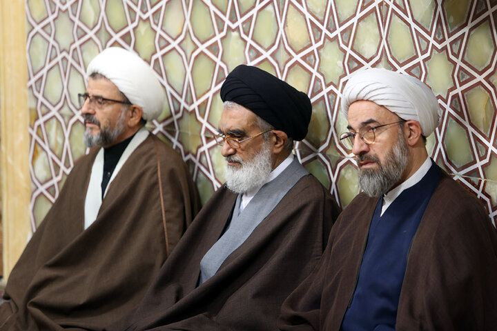 Photos: Hazrat Zainab mourning ceremony held at Lady Fatima Masoumeh shrine in Qom