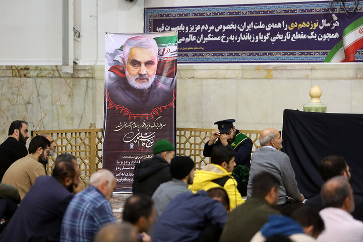 Photos: Hazrat Zainab mourning ceremony held at Lady Fatima Masoumeh shrine in Qom