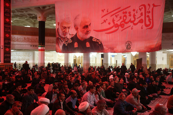 Photos: Hazrat Zainab mourning ceremony held at Lady Fatima Masoumeh shrine in Qom