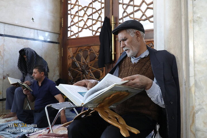 مراسم معنوی «ام‌داوود» در حرم حضرت معصومه(س)