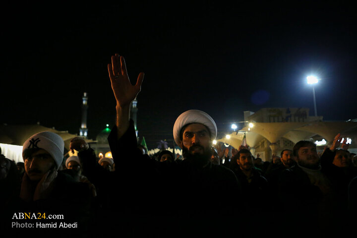 Photos: Epic Presence of Qom Residents, Religious Groups, Bazaar Merchants in Protest Against Recent Riots