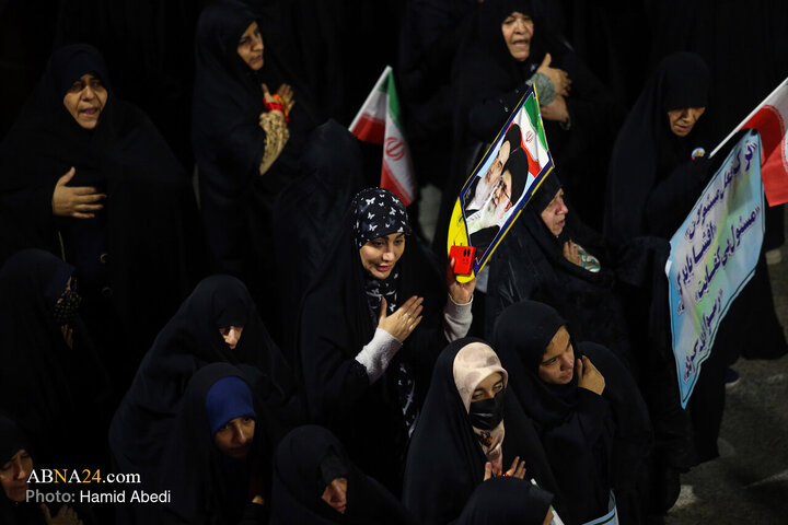 Photos: Epic Presence of Qom Residents, Religious Groups, Bazaar Merchants in Protest Against Recent Riots