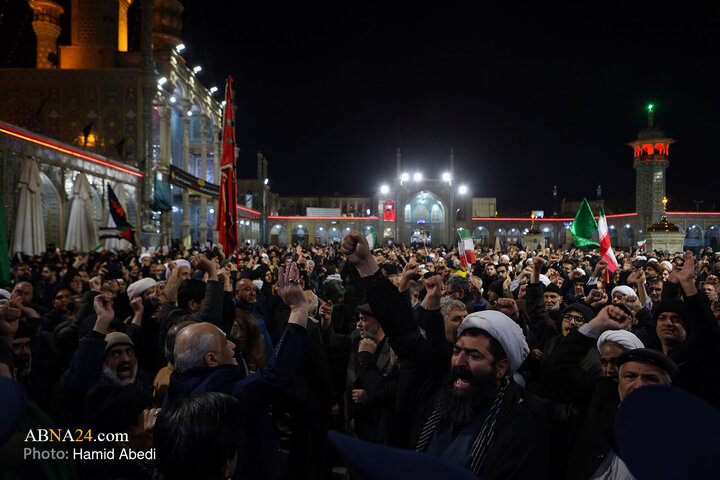 Photos: Epic Presence of Qom Residents, Religious Groups, Bazaar Merchants in Protest Against Recent Riots
