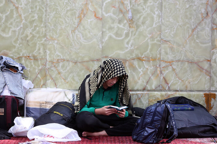 Photos: Spiritual Itikaf Ceremony of Young Servants of Hazrat Masoumeh Holy Shrine