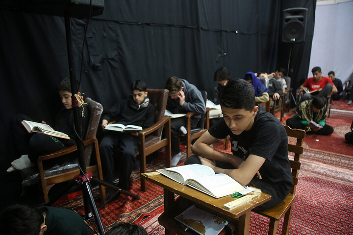 Photos: Spiritual Itikaf Ceremony of Young Servants of Hazrat Masoumeh Holy Shrine