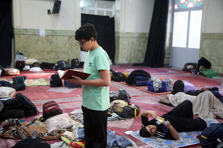 Photos: Spiritual Itikaf Ceremony of Young Servants of Hazrat Masoumeh Holy Shrine