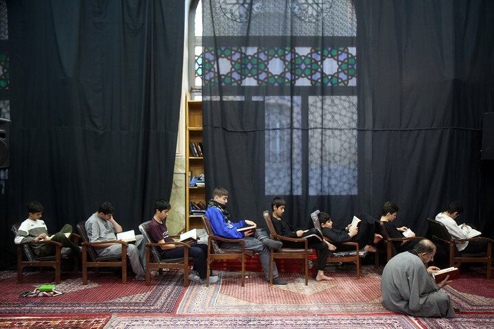 Photos: Spiritual Itikaf Ceremony of Young Servants of Hazrat Masoumeh Holy Shrine