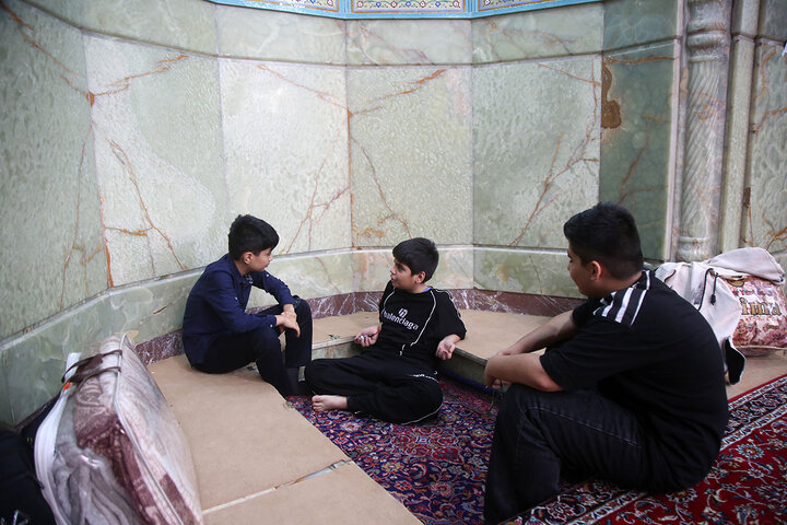 Photos: Spiritual Itikaf Ceremony of Young Servants of Hazrat Masoumeh Holy Shrine