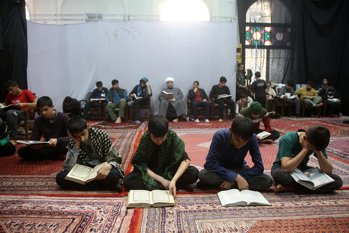 Photos: Spiritual Itikaf Ceremony of Young Servants of Hazrat Masoumeh Holy Shrine