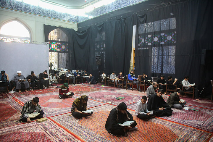 Photos: Spiritual Itikaf Ceremony of Young Servants of Hazrat Masoumeh Holy Shrine