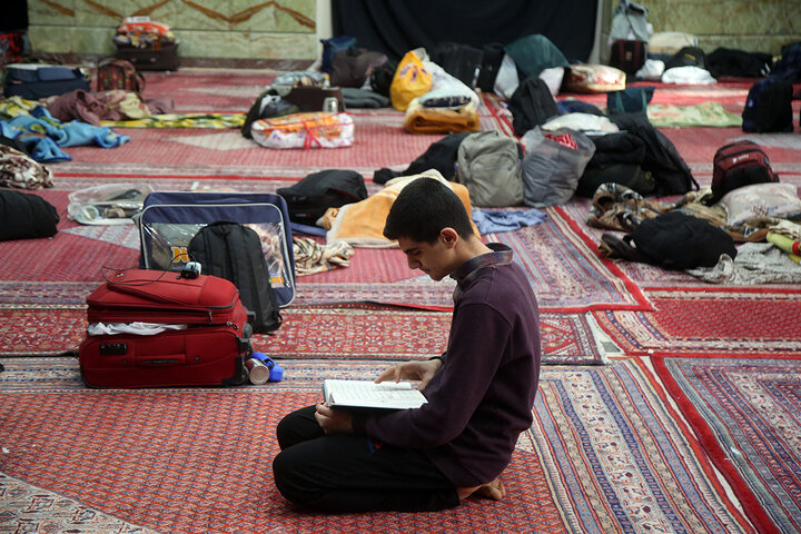 Photos: Spiritual Itikaf Ceremony of Young Servants of Hazrat Masoumeh Holy Shrine