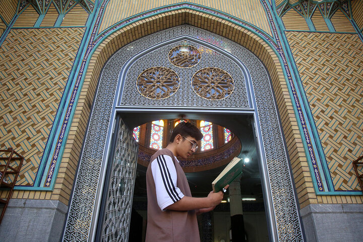 Photos: Spiritual Itikaf Ceremony of Young Servants of Hazrat Masoumeh Holy Shrine