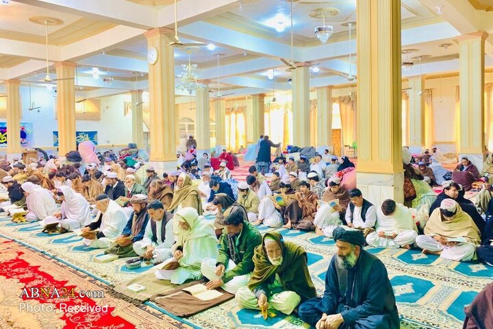 Photos: Spiritual Itikaf Ceremony of Afghan Shia Muslims in Gereshk