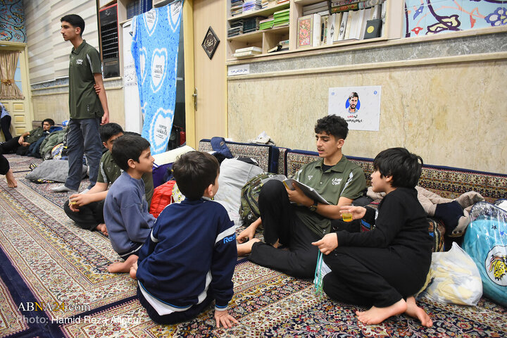 Photos: Spiritual Itikaf of Razavi Children in Rasht