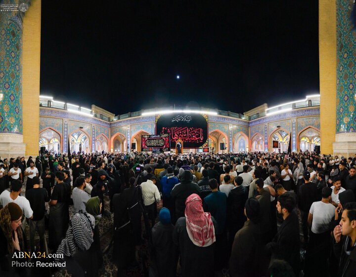 Photos: Hazrat Zainab mourning ceremony held at Imam Ali holy shrine