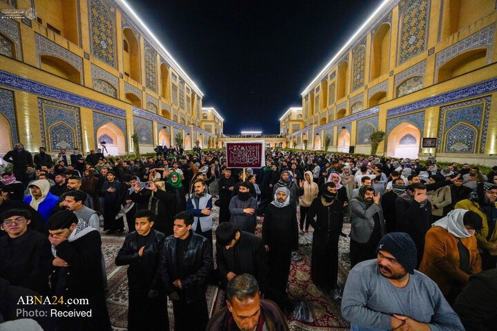 Photos: Hazrat Zainab mourning ceremony held at Imam Ali holy shrine