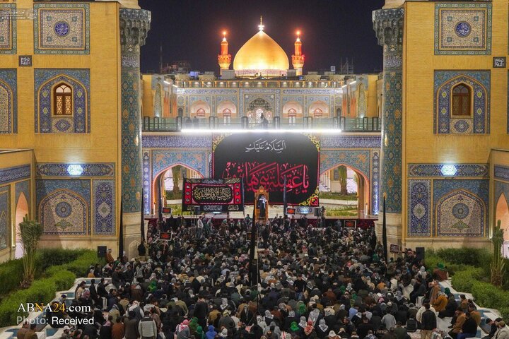 Photos: Hazrat Zainab mourning ceremony held at Imam Ali holy shrine