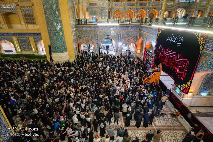 Photos: Hazrat Zainab mourning ceremony held at Imam Ali holy shrine