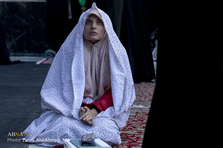 آیین اعتکاف بانوان در حرم مطهر امام رضا(ع)