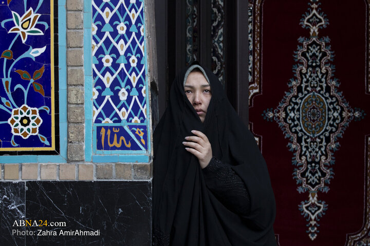 آیین اعتکاف بانوان در حرم مطهر امام رضا(ع)