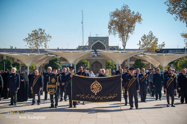 Photos: Black flag on dome of Shahcheragh shrine replaced