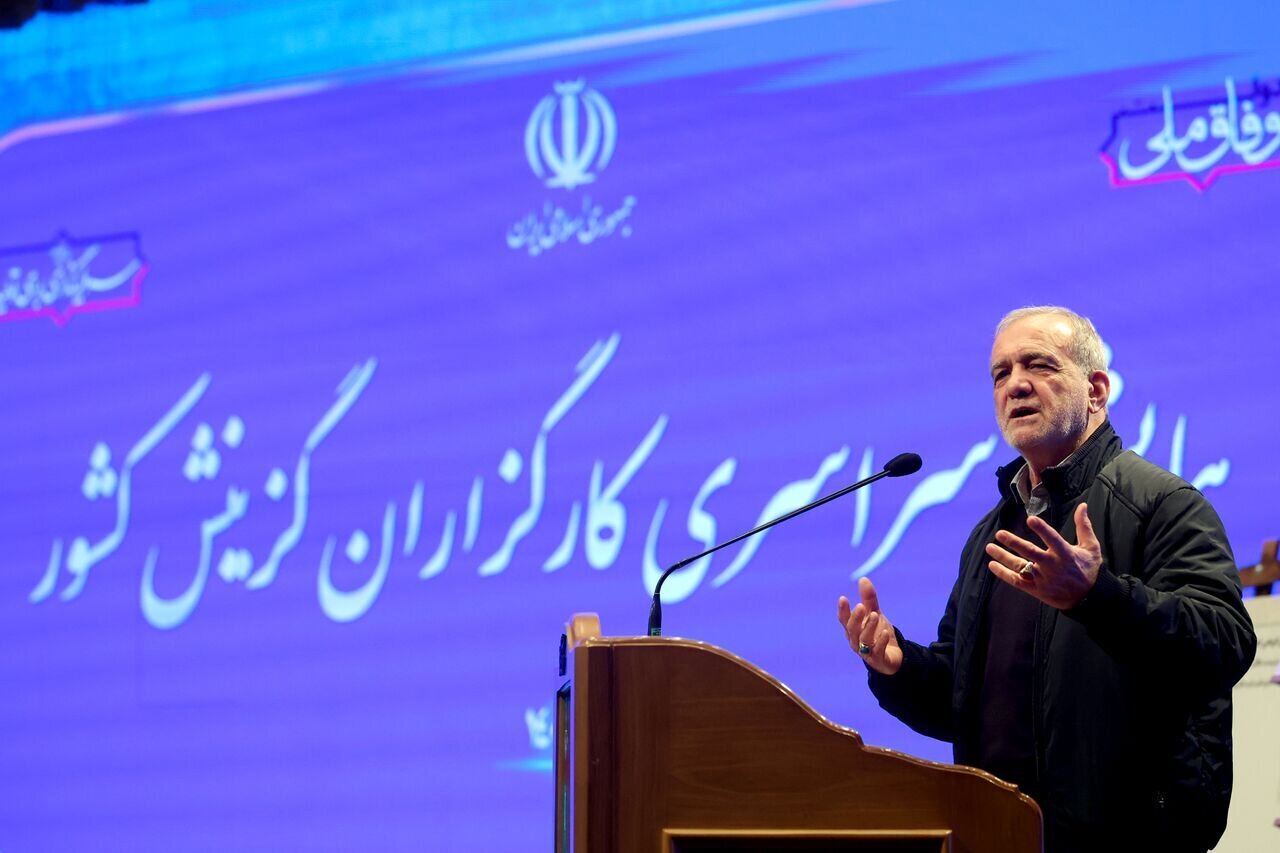 Pres. Pezeshkian Condemns Foreign Pressure, Sanctions Against Iran