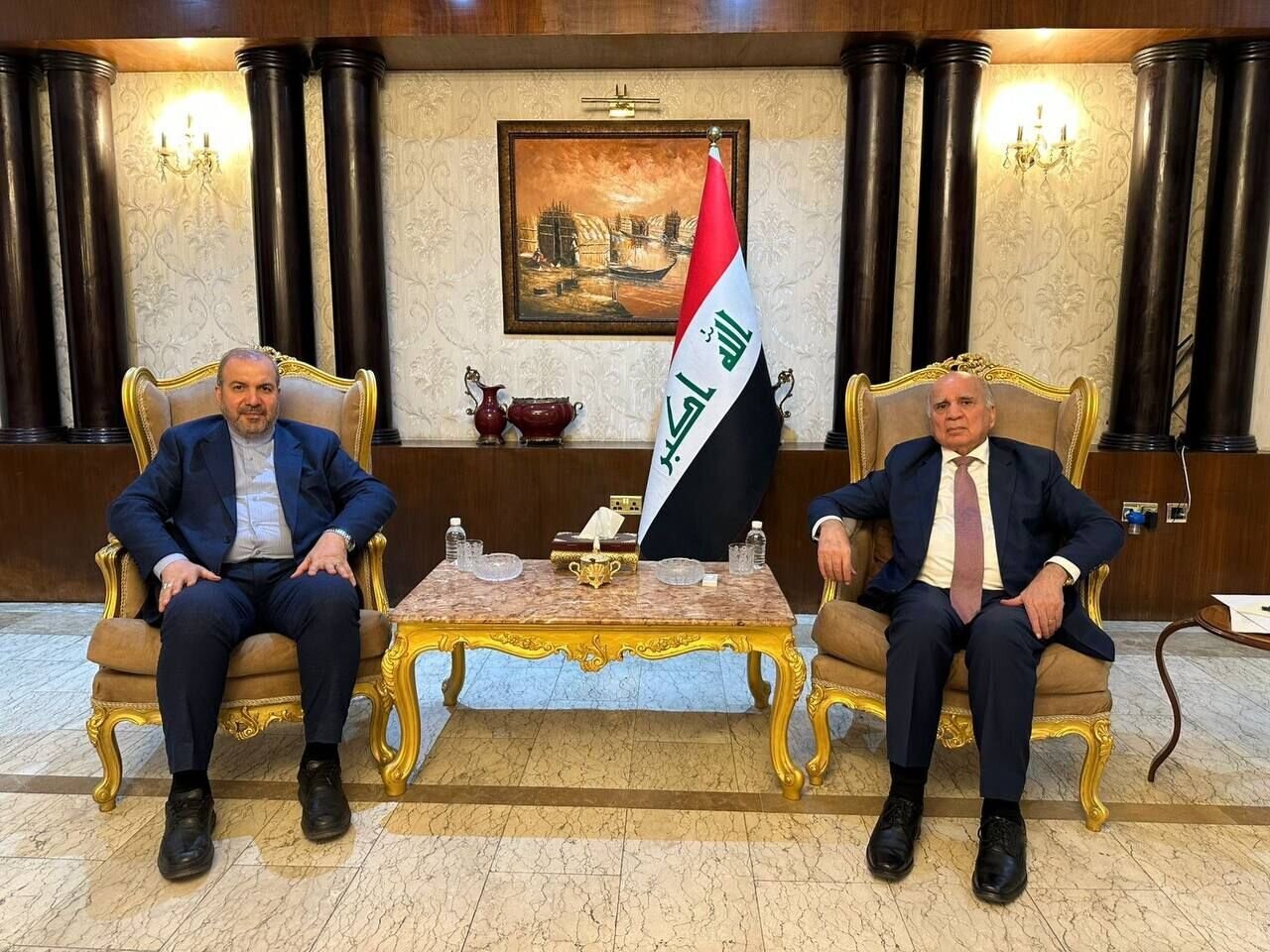 Iranian envoy conveys Araghchi’s message to Iraqi FM