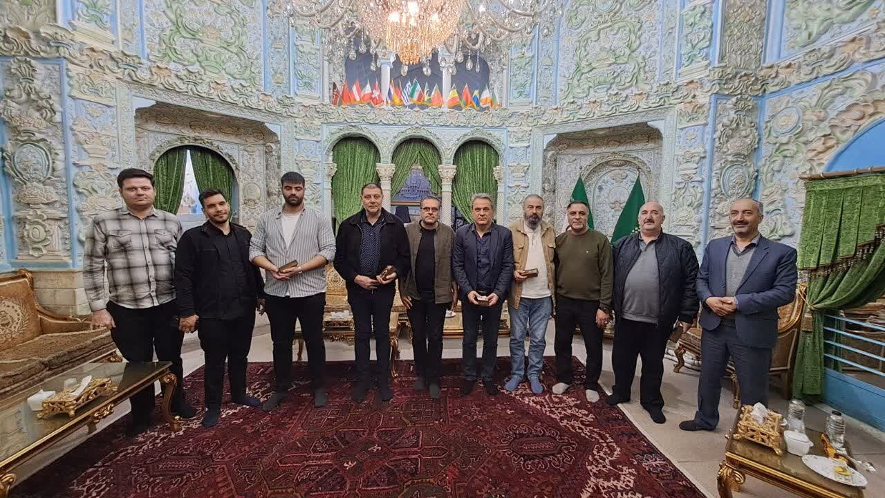 اعضای فدراسیون وقف‌های علوی ترکیه به زیارت حرم بانوی کرامت مشرف شدند