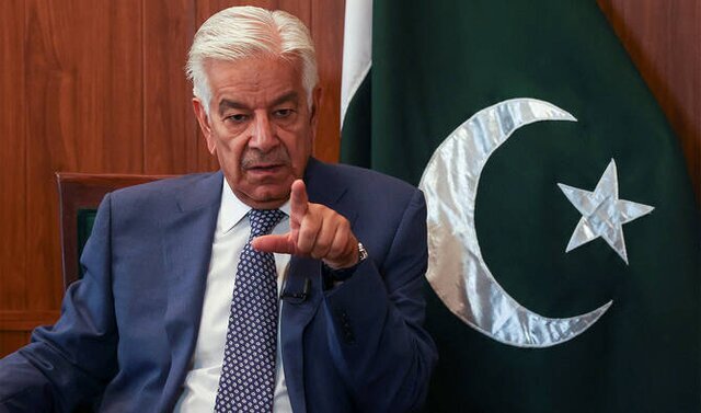 وزیر دفاع پاکستان خواهان بازداشت و محاکمه نتانیاهو شد