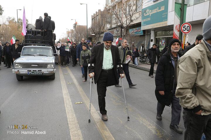 Photos: Funeral for two security forces martyred by rioters in Qom