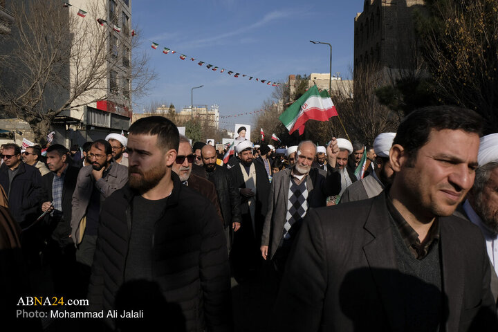 راهپیمایی همبستگی ملی ۲۲دی ماه در قم