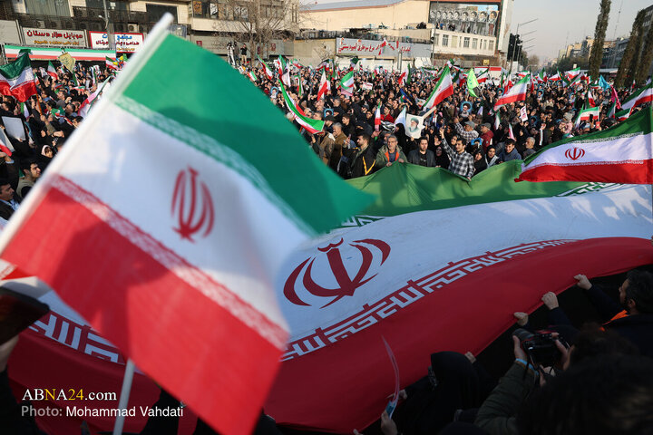 راهپیمایی همبستگی ملی ۲۲دی ماه در تهران