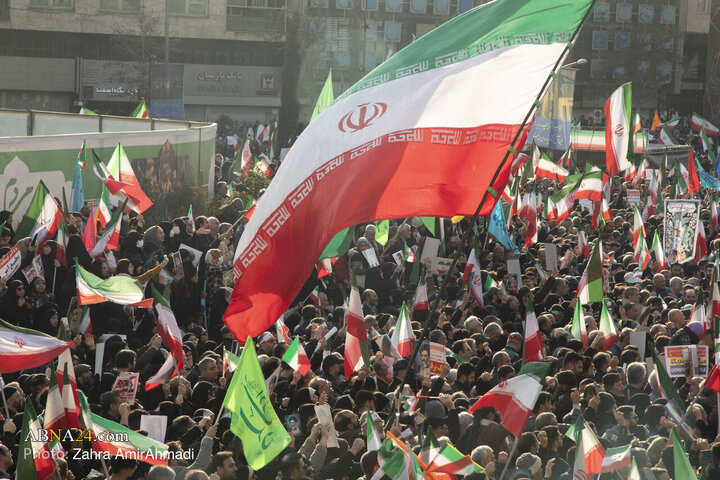 اجتماع همبستگی مردم تهران