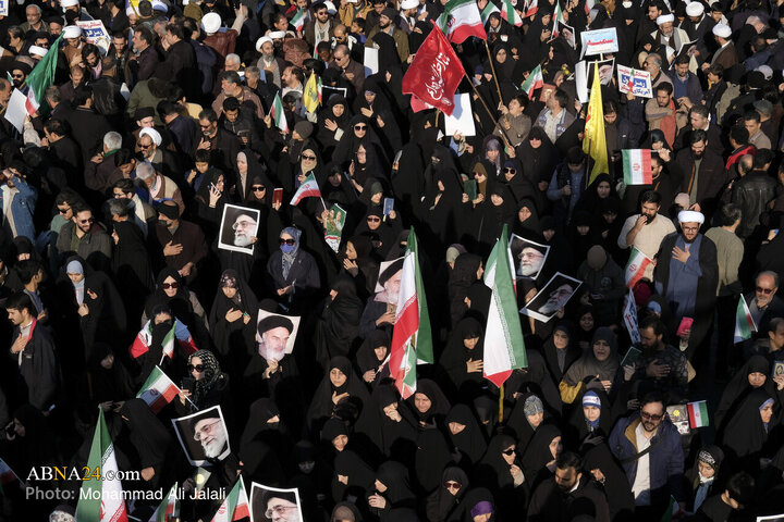 Photos: National Solidarity rally in Qom