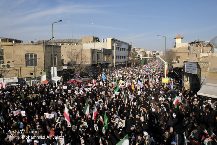 Photos: National Solidarity rally in Qom