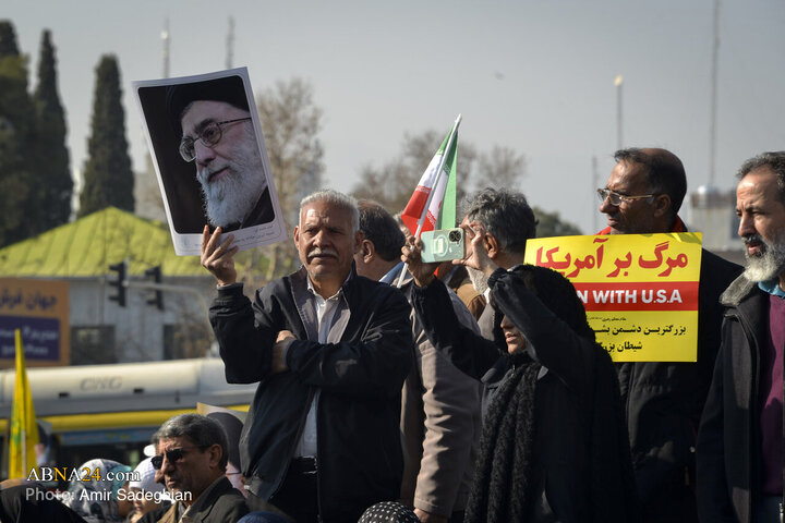 Photos: National Solidarity rally in Shiraz