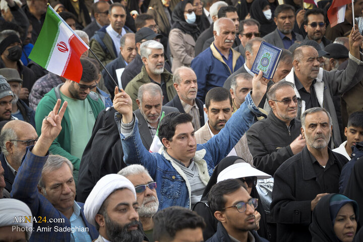Photos: National Solidarity rally in Shiraz