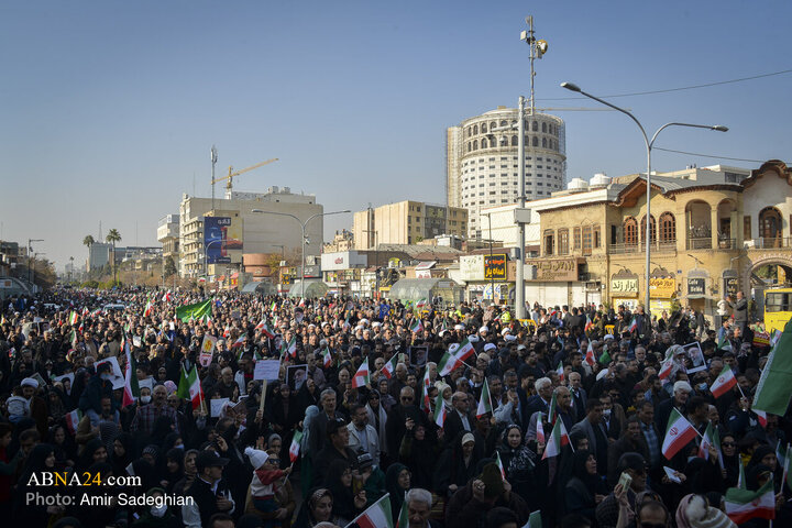 Photos: National Solidarity rally in Shiraz