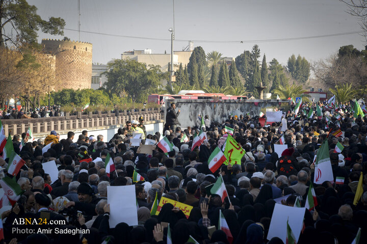 Photos: National Solidarity rally in Shiraz