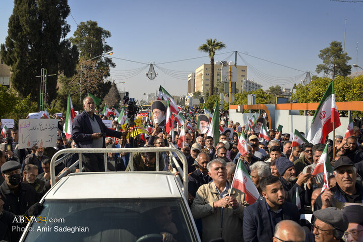 Photos: National Solidarity rally in Shiraz