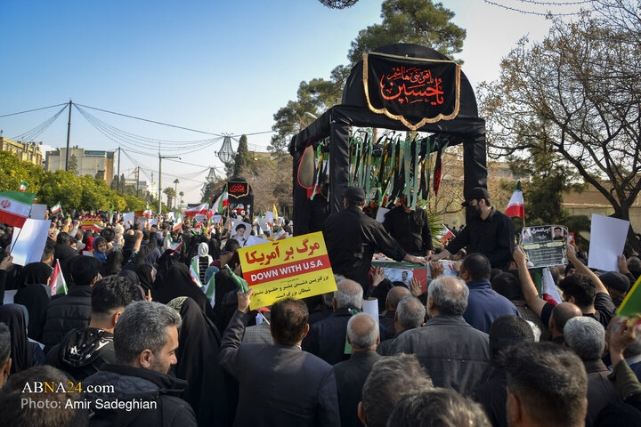 Photos: National Solidarity rally in Shiraz