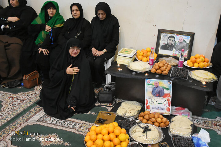 مراسم بزرگداشت شهید مدافع امنیت «محمد میرزایی» در املش